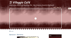 Desktop Screenshot of il-villaggio-cafe.it