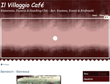 Tablet Screenshot of il-villaggio-cafe.it